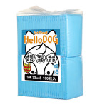 狗尿墊-Hello-Dog-經濟型寵物尿墊-狗尿墊-狗尿片-33x45-S碼100枚入-藍-狗狗-寵物用品速遞