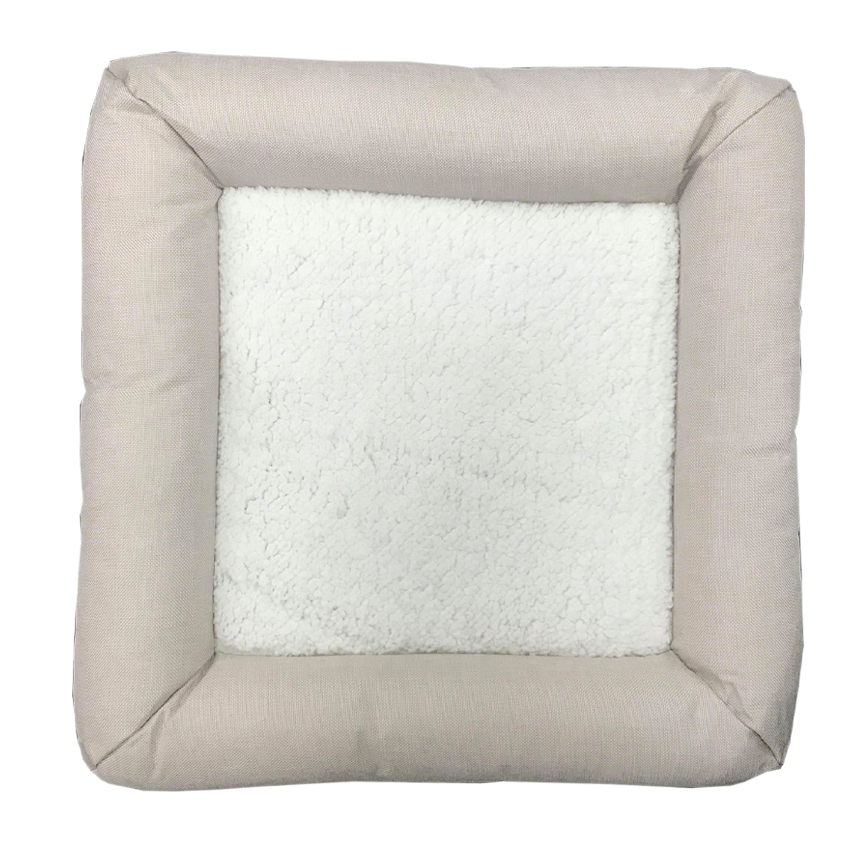 封閉式折疊上下床貓窩貓屋貓房子 杏色 (圖片4)