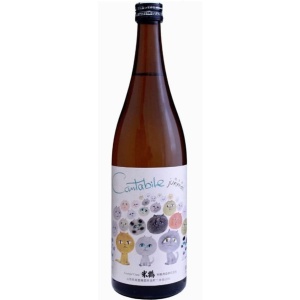 清酒-Sake-米鶴-貓のラベル-純米酒-720ml-其他清酒-清酒十四代獺祭專家
