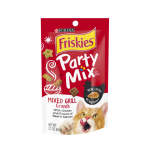 Friskies喜躍 Party Mix Crunch 貓零食 貓脆餅 雞肉+牛肉+三文魚 6oz (紅) (NE12358700) 貓小食 Friskies 喜躍 寵物用品速遞