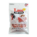 日本PetPro Love THE DOG 牛肉短粗狗小食條 100g (停售) 狗零食 其他 寵物用品速遞