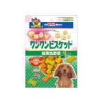 日本DoggyMan 狗零食 綠黃色野菜狗餅乾 120g 狗小食 DoggyMan 寵物用品速遞