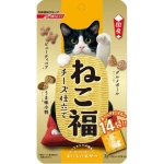 日本日清 貓零食 芝士雞肉海鮮蔬菜零食粒 3g 14袋入 (橙) 貓零食 寵物零食 日清 寵物用品速遞