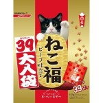 日本Petline 貓脆餅福袋 牛肉味 117g (3g*39袋入) (金紅) 貓零食 寵物零食 日清 寵物用品速遞