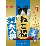 日本Petline 貓脆餅福袋 海鮮味 117g (3g*39袋入) (金藍) 貓零食 寵物零食 日清 寵物用品速遞