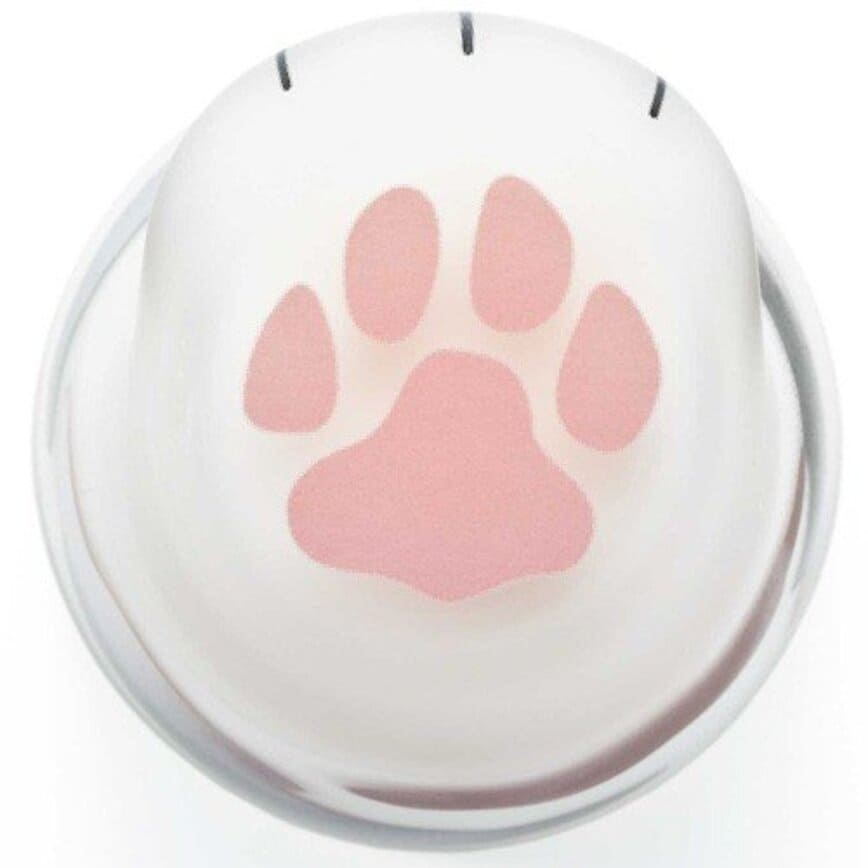 日本ADERIA 石塚硝子 貓腳杯 母貓乳牛 330ml (6681) (圖片3)