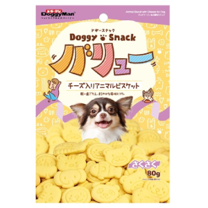 狗小食-日本DoggyMan-可愛動物芝士餅-80g-DoggyMan-寵物用品速遞