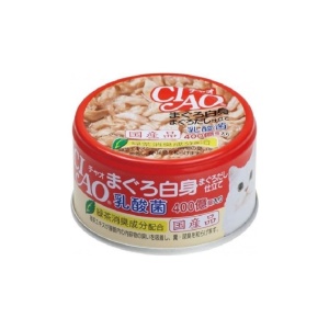 貓罐頭-貓濕糧-日本CIAO貓罐頭-乳酸菌-白吞拿魚-85g-紅色-A-131-CIAO-INABA-寵物用品速遞