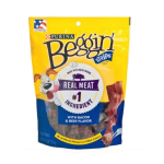 Beggin Strips 牛肉味煙肉片 6oz 藍色 (12457949) 狗零食 Beggin Strips 寵物用品速遞