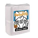 狗尿墊-Hello-Dog-竹炭加厚强力吸濕寵物尿墊-狗尿墊-狗尿片-33x45-S碼100枚入-灰白-狗狗-寵物用品速遞