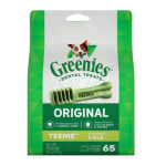 Greenies Original Teenie 潔齒骨 的骰犬用 65支 18oz (10197546) 狗小食 Greenies 寵物用品速遞