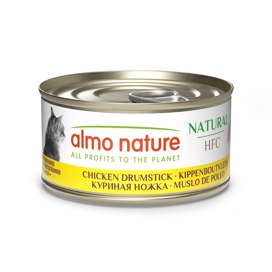 Almo Nature Almo Nature HFC 貓罐頭 天然系列 雞髀 70g (9017)