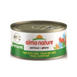 Almo Nature HFC 天然貓罐頭 吞拿魚+粟米 70g (9033) 貓罐頭 貓濕糧 Almo Nature 寵物用品速遞
