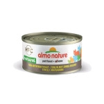 Almo Nature HFC 貓罐頭 天然系列 吞拿魚+白飯魚 70g (9084) 貓罐頭 貓濕糧 Almo Nature 寵物用品速遞