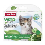 Beaphar VETO pure 幼貓用回歸自然滴劑 (15615) 貓咪保健用品 杜蟲殺蚤用品 寵物用品速遞