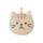 貓奴生活雜貨-日本FukuFukuNyanko-女生內衣清洗收納包-三行虎紋-Chacha-一個入-貓咪精品-寵物用品速遞