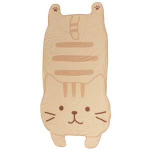 貓奴生活雜貨-日本FukuFukuNyanko-冷感毛巾-三行虎紋-Chacha-貓咪精品-寵物用品速遞