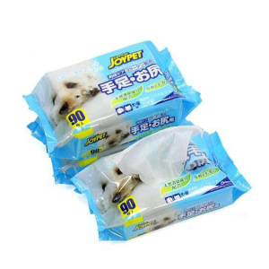 狗狗清潔美容用品-日本JOYPET-狗狗清潔無香料非酒精-濕紙巾-1包入-皮膚毛髮護理-寵物用品速遞