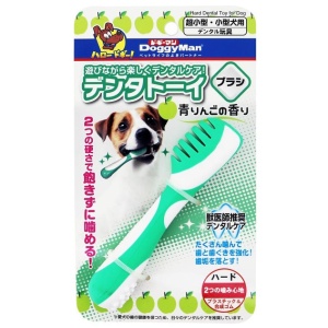 狗狗玩具-日本DoggyMan-狗狗潔齒磨牙咬咬玩具-青蘋果味-1個入-狗狗-寵物用品速遞
