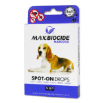 Max Biocide 犬用苦楝油驅蚤滴劑 5pcs (NBP24623B) 狗狗清潔美容用品 皮膚毛髮護理 寵物用品速遞