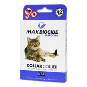 貓咪清潔美容用品-Max-Biocide-貓用驅蚤頸帶-42cm-NW924649-皮膚毛髮護理-寵物用品速遞