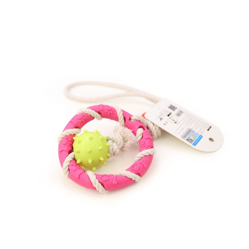 【Taste of the Wild Taste of the Wild 換購品】Aduck 玩具嚴選 狗狗訓練玩具 大環球繩磨牙 (顏色隨機)