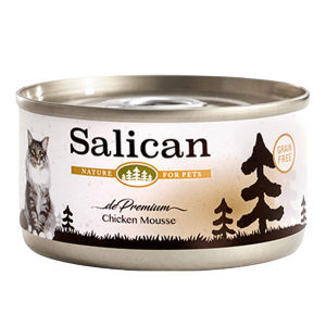 貓罐頭-貓濕糧-Salican-雞肉配方貓罐頭-慕絲-85g-Salican-寵物用品速遞