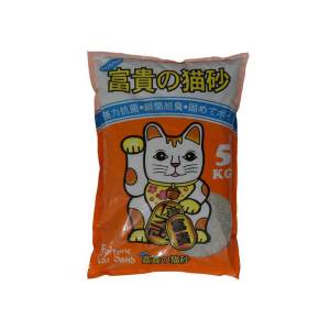 貓砂-礦物貓砂-富貴貓砂-薄荷味抗菌幼砂-5kg-A2-礦物貓砂-寵物用品速遞