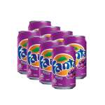 芬達提子味汽水 Fanta Grape Flavoured Soda 330ml 八罐裝 (2109) 生活用品超級市場 飲品