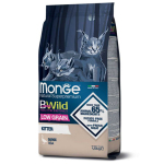 Monge Bwild 貓糧 低穀物野生系列 幼貓配方 鵝肉 1.5kg (MO2041) 貓糧 貓乾糧 Monge 寵物用品速遞