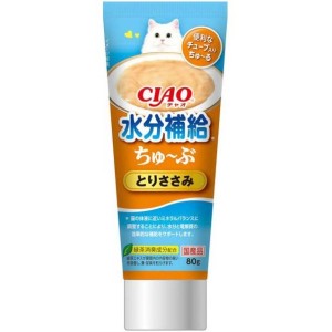 貓咪保健用品-日本CIAO水分補給營養膏-雞肉魚味-80g-藍橙-CS-159-營養膏-保充劑-寵物用品速遞