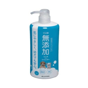 貓犬用清潔美容用品-日本IRIS-無添加洗護合一寵物沐浴露-MRS-600-600ml-藍-皮膚毛髮護理-寵物用品速遞
