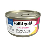 Solid Gold 素力高 無穀物貓罐頭 蝦吞拿魚 3oz (SG511A) 貓罐頭 貓濕糧 solidgold 素力高 寵物用品速遞