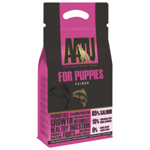 狗糧-AATU-全天然防敏狗糧-幼犬-三文魚配方-5kg-ATP5-AATU-寵物用品速遞