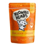 Meowing heads 貓濕糧 無穀物濕包 雞肉牛肉 100g (MHWC) (橙色) 貓罐頭 貓濕糧 Meowing Heads 寵物用品速遞