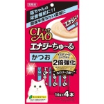 CIAO 貓零食 日本肉泥餐包 2倍強化 高能量鰹魚雞肉醬 14g 4本入 (SC-162) 貓零食 寵物零食 CIAO INABA 貓零食 寵物零食 寵物用品速遞