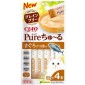 貓小食-日本CIAO肉泥餐包-Churu-Pure-無添加三文魚鰹魚味-56g-SC-330-CIAO-INABA