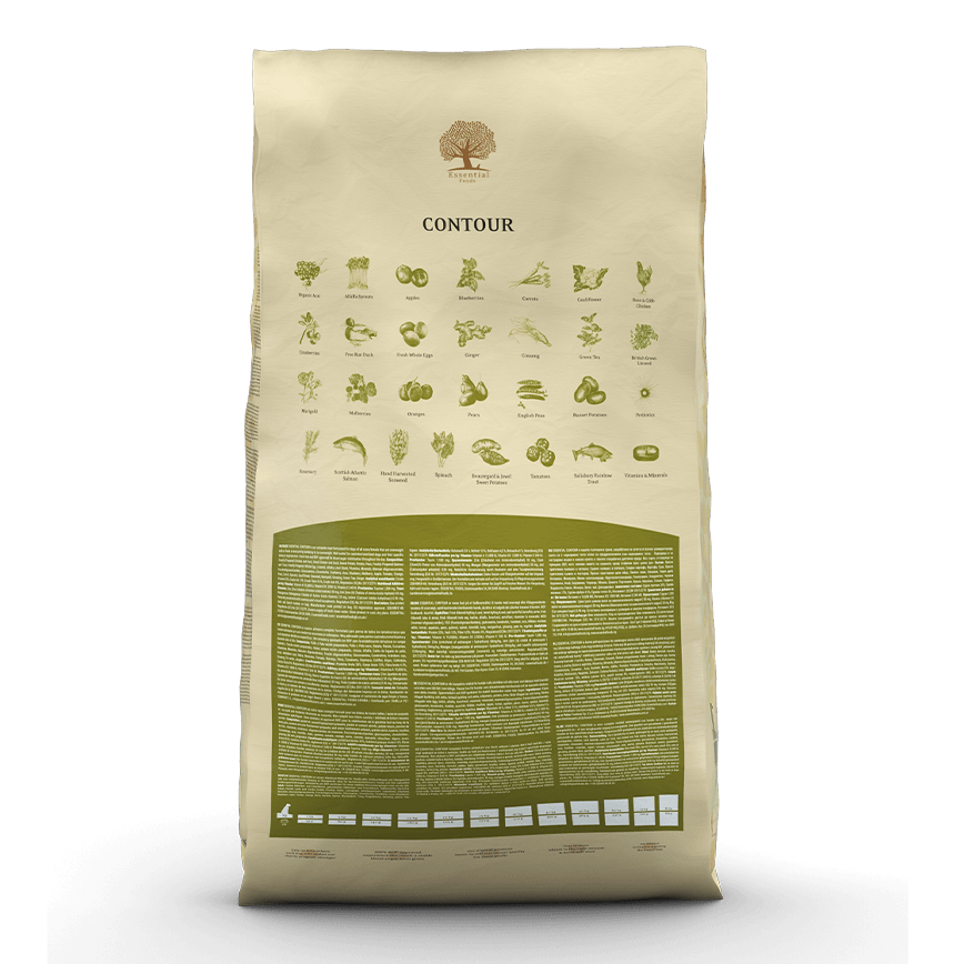 Essential Foods 易膳 狗糧 線條美 Contour 10kg (大粒) (C-10) (新包裝) (圖片4)