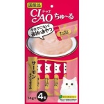 CIAO 貓零食 日本肉泥餐包 三文魚雞肉醬 14g 4本入 (SC-146) 貓零食 寵物零食 CIAO INABA 貓零食 寵物零食 寵物用品速遞