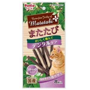 貓小食-日本Petio-牙齒護理貓零食條-8條裝-Petio-寵物用品速遞