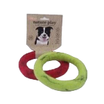 Billipets 狗玩具 新西蘭天然羊毛系列 拉扯圈 綠色 15cm (NS-16176 GREEN) 狗玩具 Billipets 寵物用品速遞