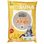 豆腐貓砂 日本NEO SUNA大包裝通心豆腐貓砂 10L (黃色) 貓砂 豆腐貓砂 寵物用品速遞