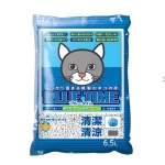 紙貓砂 日本SANMATE Blue Time 抗菌易溶紙貓砂 6.5L 貓砂 紙貓砂 寵物用品速遞
