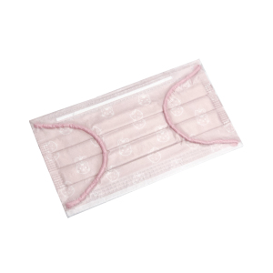 富士貓之王樣-獨立包裝口罩-一盒50個-粉色-抗疫用品-寵物用品速遞