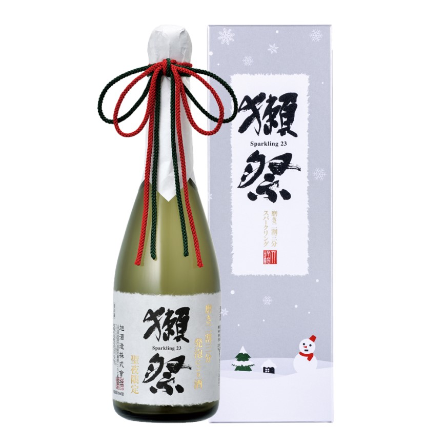獺祭 二割三分 純米大吟釀 23 Sparkling Sake 發泡氣泡清酒 720ml - 聖誕限定 (圖片3)
