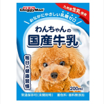 DoggyMan 日本狗零食 幼犬用 日本國產牛乳牛奶 200ml 狗狗保健用品 營養保充劑 寵物用品速遞