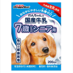 DoggyMan 日本狗零食 高齡犬用 日本國產牛乳牛奶 200ml 狗狗保健用品 營養保充劑 寵物用品速遞