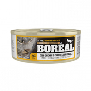 BOREAL-全貓罐頭-雞肉及雞肝配方-80g-黃色-002907-Boreal-寵物用品速遞