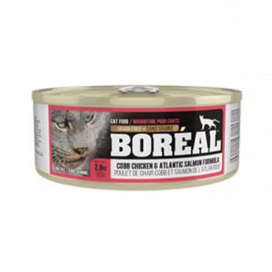 BOREAL-全貓罐頭-雞肉及三文魚配方-80g-紅色-002909-Boreal-寵物用品速遞
