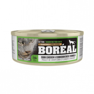 BOREAL-全貓罐頭-雞肉及鴨肉配方-80g-綠色-002911-Boreal-寵物用品速遞